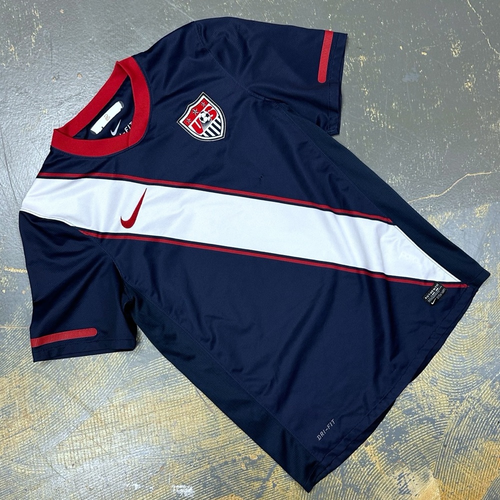 Nike USA Soccer Jersey USWNT World Cup 369253-451 Small Olympics Alex Morgan